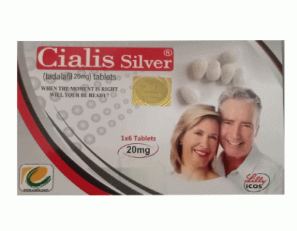Cialis Silver Tablet 20mg